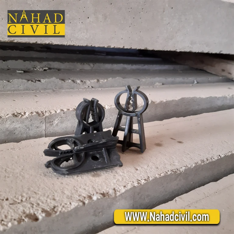 انواع اسپیسر مورد استفاده در تولید دیوار پیش ساخته محوطه و نیوجرسی بتنی